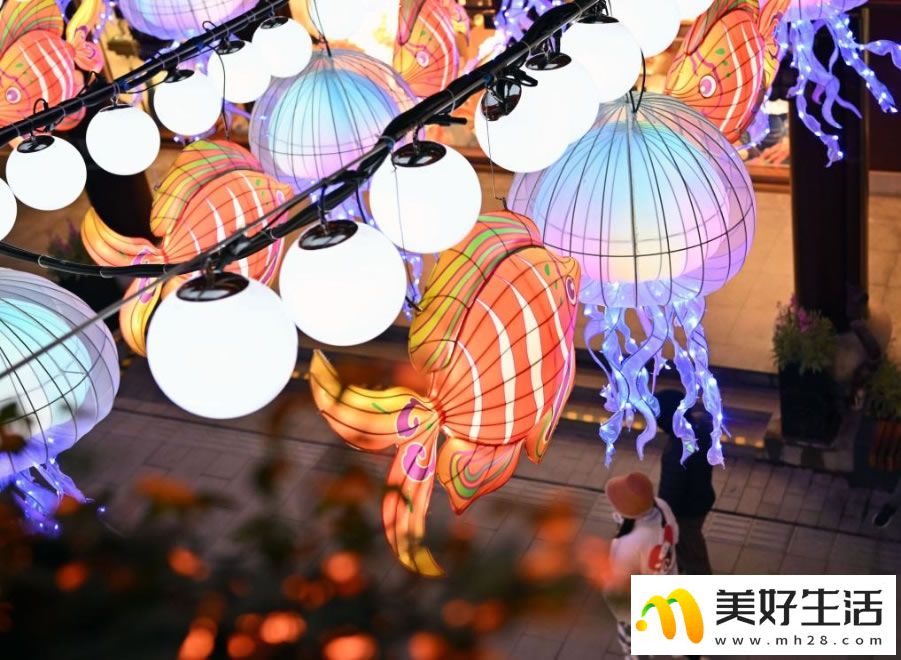 2024上海豫园民俗艺术灯会亮灯(图2)
