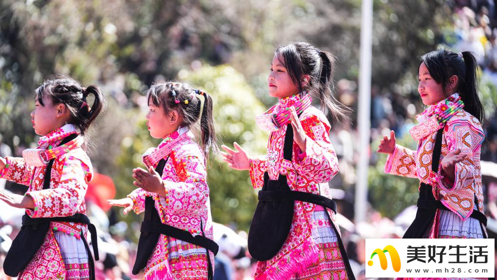 贵州六枝：苗族群众欢庆跳花节(图5)