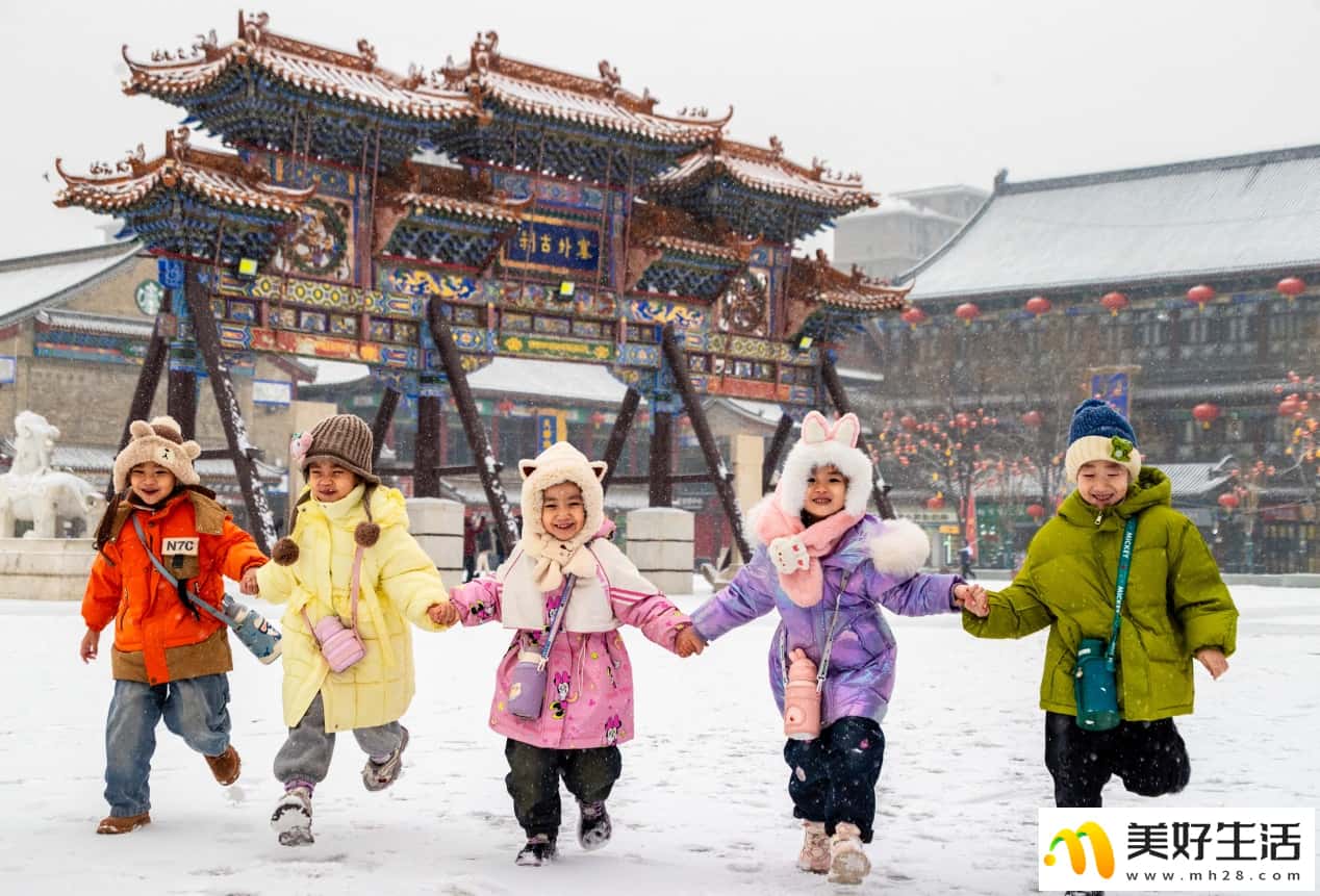 雪落青城 美景如画(图1)