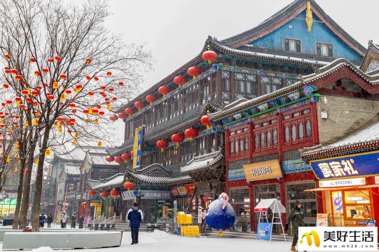 雪落青城 美景如画(图7)