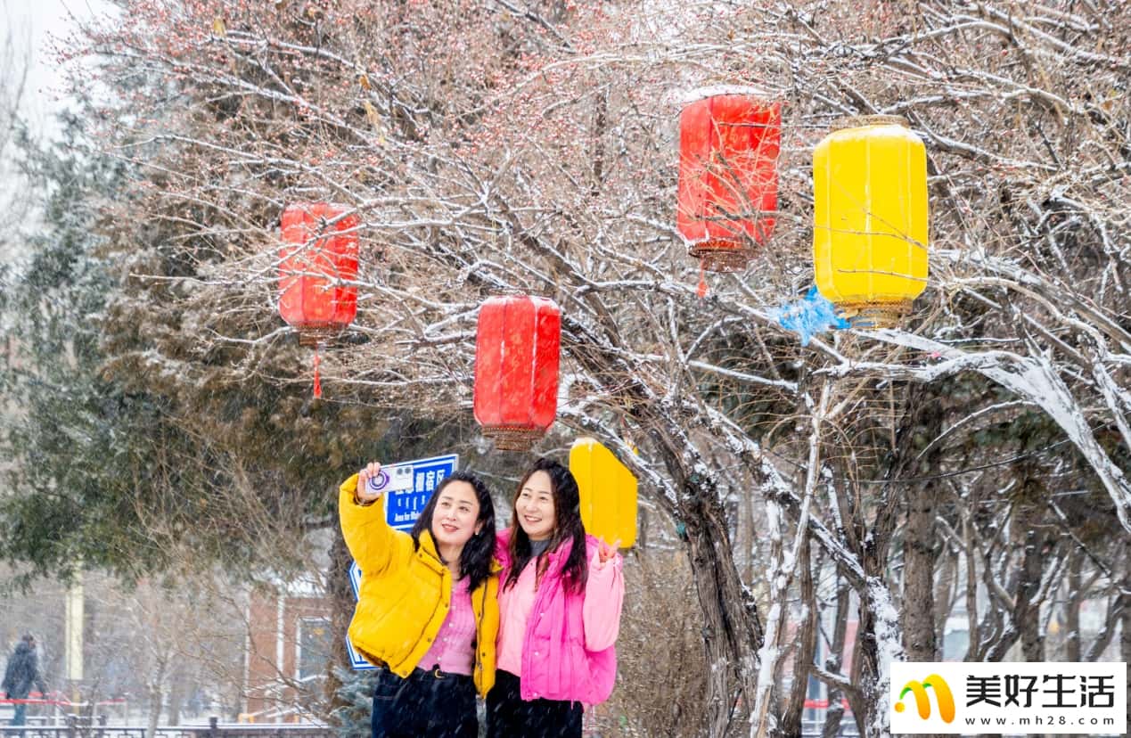 雪落青城 美景如画(图8)
