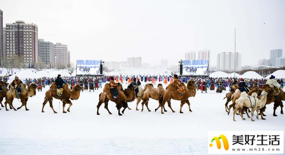 第二十一届内蒙古自治区冰雪那达慕开幕式彩排尽显“民族风”(图2)