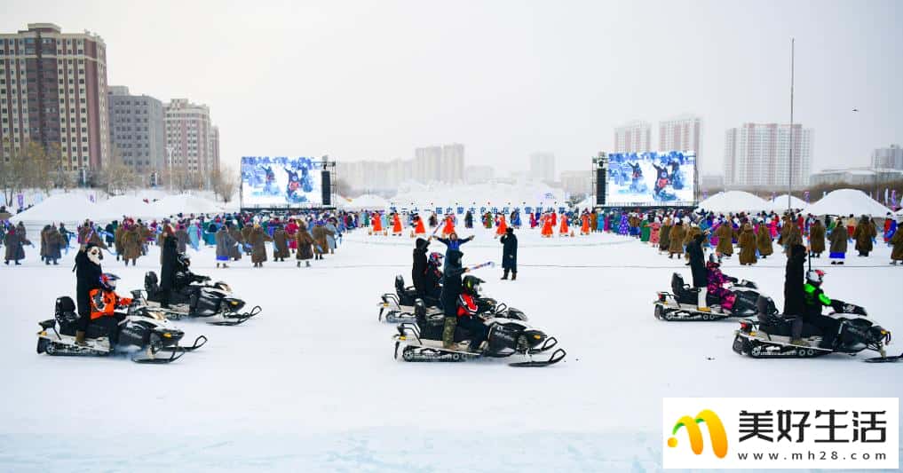 第二十一届内蒙古自治区冰雪那达慕开幕式彩排尽显“民族风”(图6)