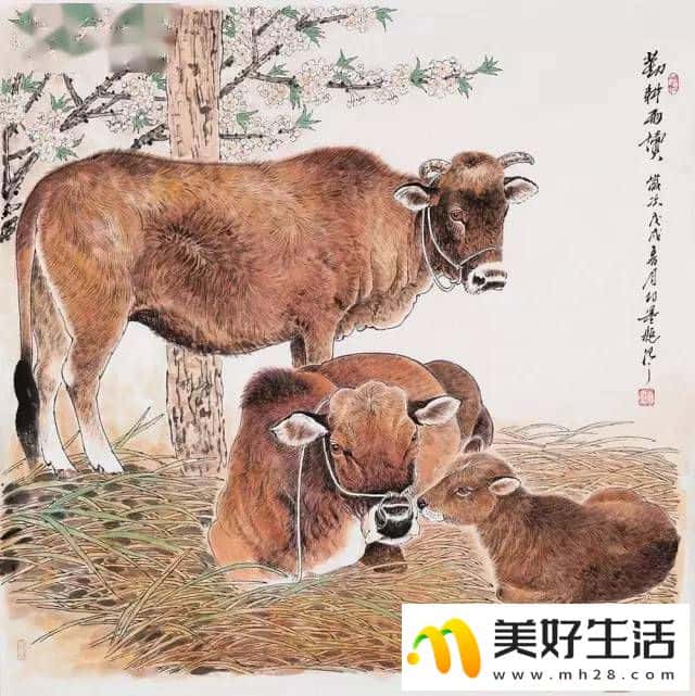 十二生肖国画作品欣赏，十二种动物齐聚一堂！ (图2)